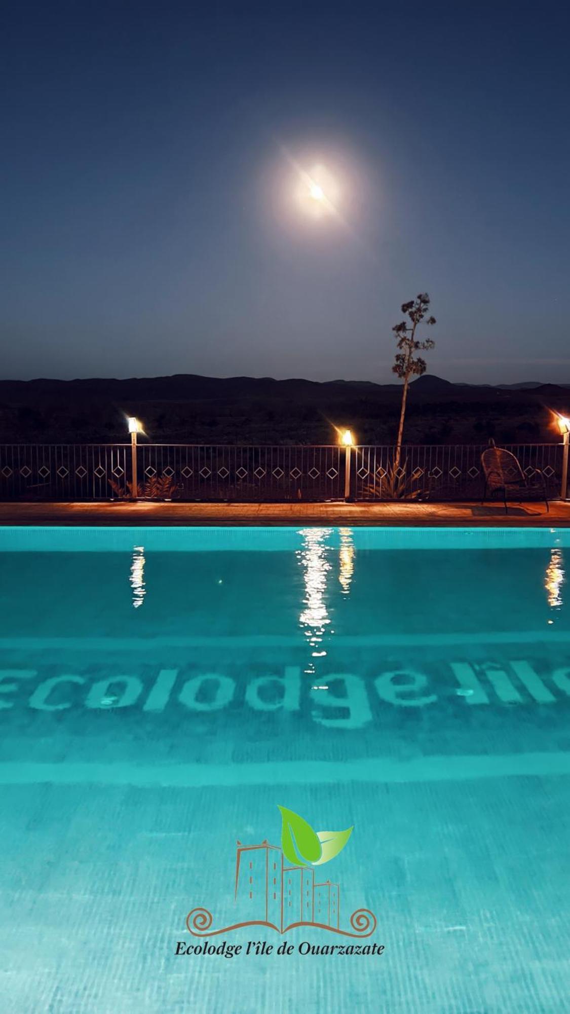 Ecolodge L'Ile De Уарзазат Экстерьер фото