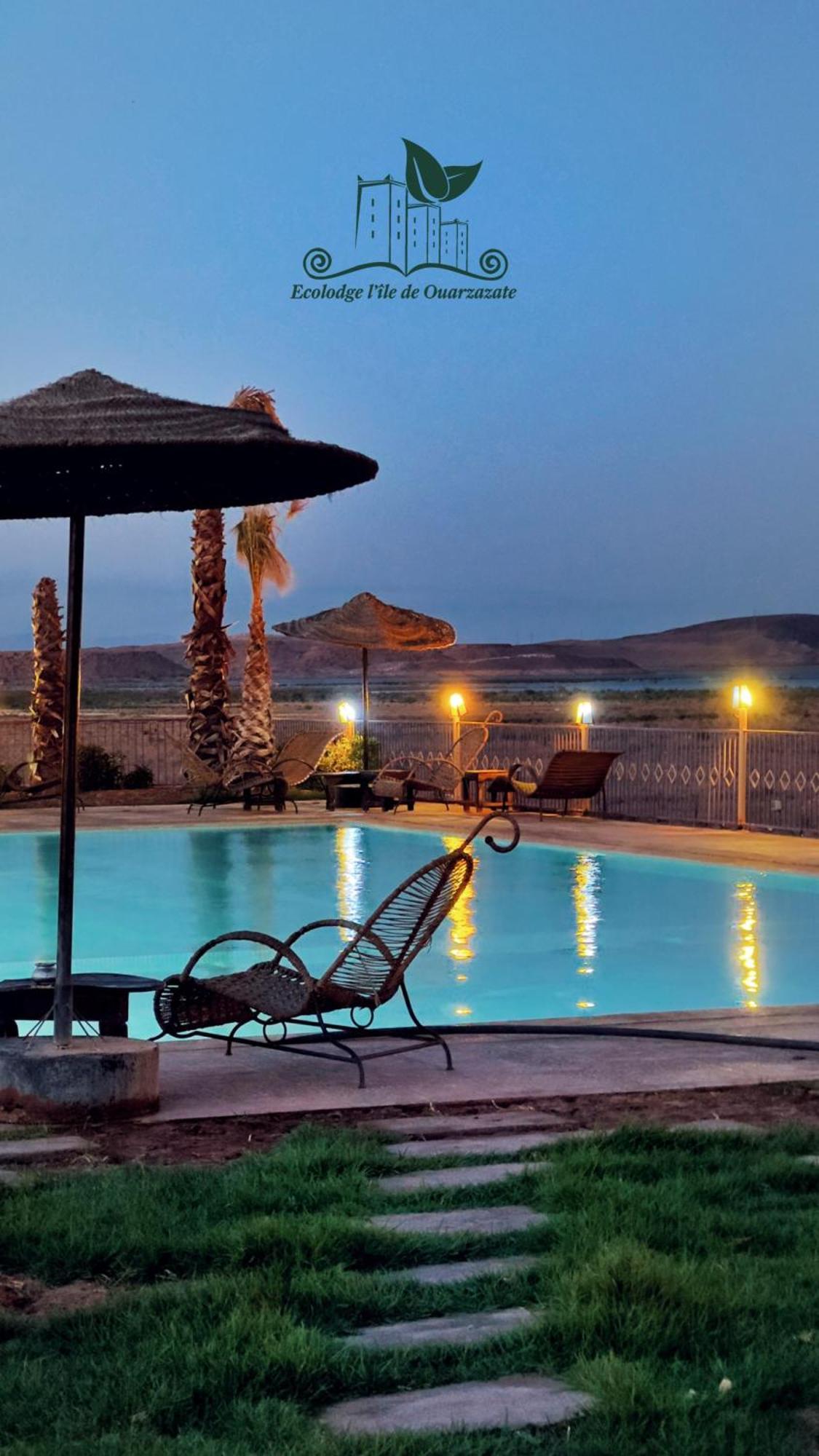 Ecolodge L'Ile De Уарзазат Экстерьер фото